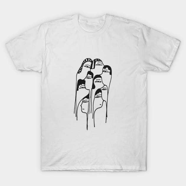 loloface S2 T-Shirt by Ellielolo